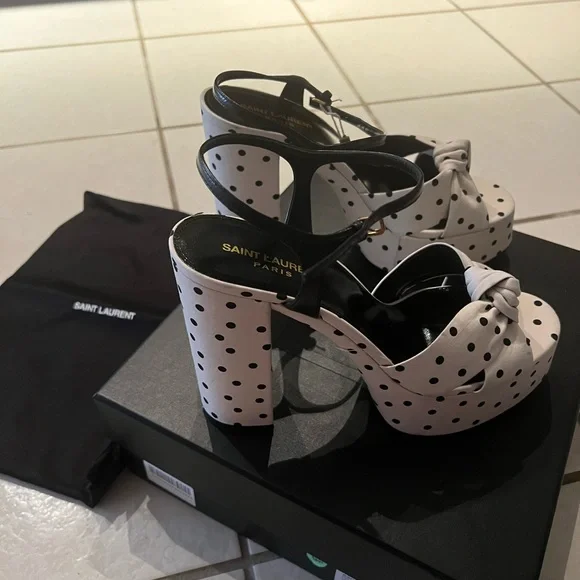 NEW NEW NEW and Authentic Saint Laurent Sandals - Picture 8 of 8